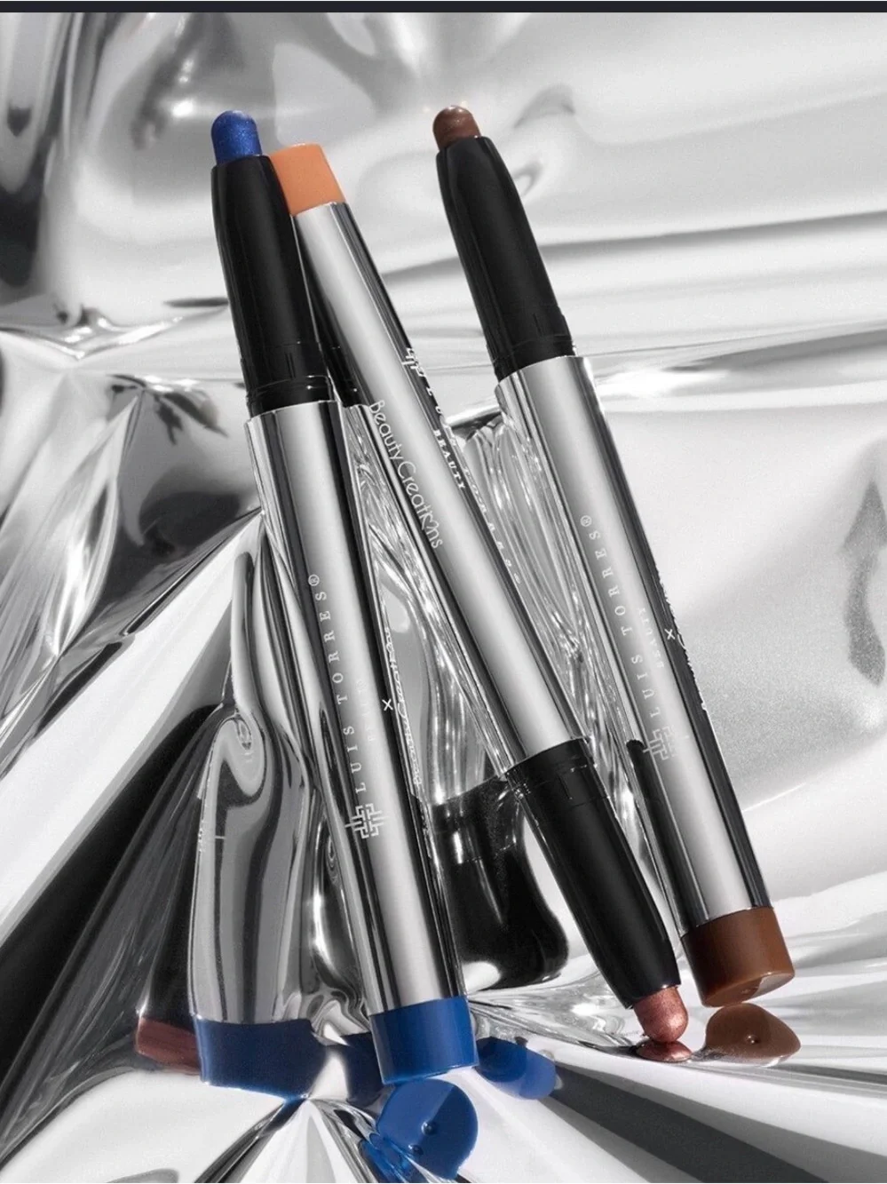 NWT Beauty Creations Luis Torres Vol 2 PR Eyeshadow Sticks - Bronze, Blue, Brown
